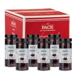 Olive Nere Denocciolate in salamoia