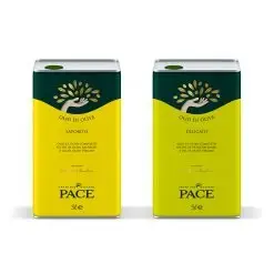 Confezione mista Saporito e Delicato in lattine da lt 5